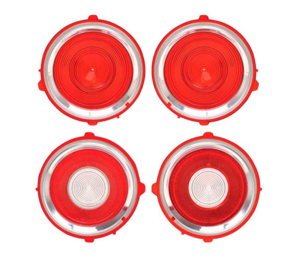 Rückleuchten-Gläser für 1970-71 Chevrolet Camaro Standard Modelle - Set