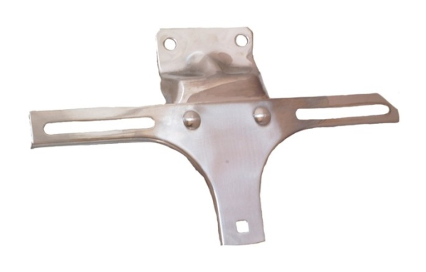 License Plate Bracket -A- for 1933-36 Ford Models - Stainless Steel