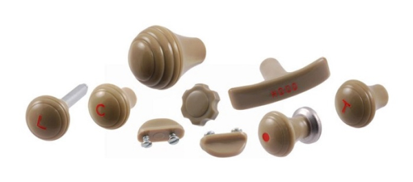Armaturen-Knopf-Set für 1946 Ford Modelle - 9-teilig/Farbe: Grayish Tan