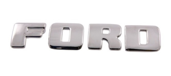 Grill Panel Emblem for 1948-52 Ford F1/F7 - FORD Letters Set