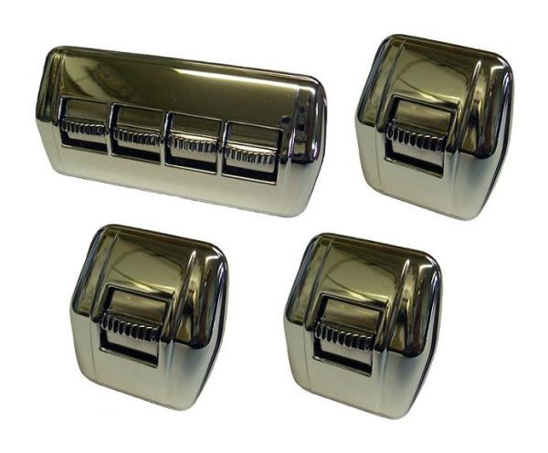 Fensterheber-Schalter-Set mit Blenden für 1949-53 Buick - 4-teilig