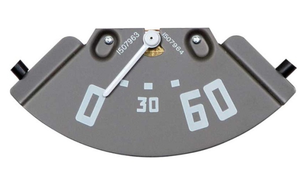 Oil Pressure Gauge for 1950-53 Chevrolet/1952-53 GMC Pickup - White Needle/8 Cylinder