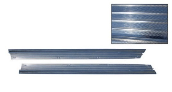 Door Scuff Plates for 1950 Ford 4 Door Sedan - Front