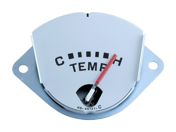 Dash Temperature Gauge for 1951-52 Ford F1/F6 Pickup - 6 Volt