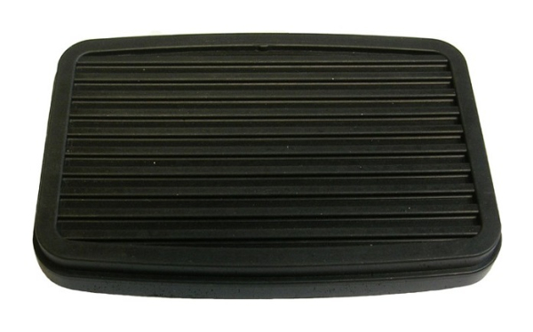 Bremspedal-Gummi -A- für 1953-55 Buick mit Dynaflow Automatik-Getriebe - Schwarz