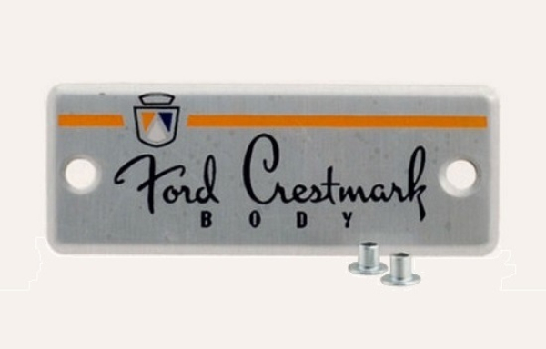 Seat Emblem for 1954-56 Ford Cars - Crestmark