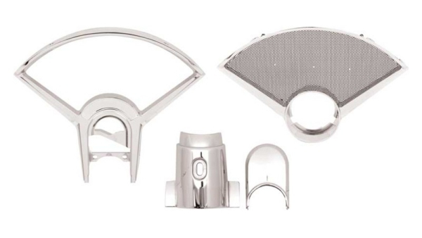 Dash Cluster Bezel Set for 1955-56 Chevrolet 150/210/Bel Air with Manual Transmission