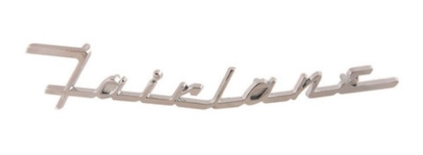 Hood Emblem for 1955-56 Ford Fairlane - Script Fairlane
