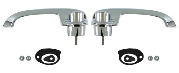 Hintere Türgriffe für 4-türige 1955-57 Chevrolet Bel Air / 210 / 150 Limousine