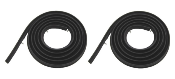 Rear Door Weatherstrips for 1955-57 Pontiac 4 Door Sedan and Station Wagon