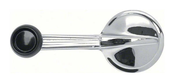 Window Crank Handle for 1955-57 Chevrolet Bel Air - Black Knob