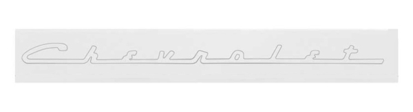 Ventildeckel-Lackierschablonen für 1955-57 Chevrolet V8 Motoren
