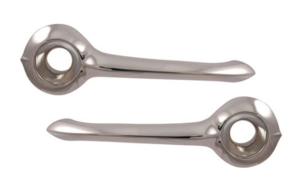 Outer Door Handles for 1955-57 Ford Thunderbird - Set without Buttons