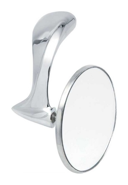 Drop Head Outer Door Mirror for 1955-59 Chevrolet / GMC Pickup - Left Hand Side