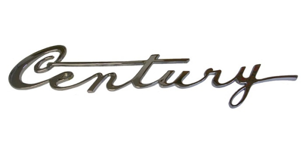 Rear Door or Quarter Panel Emblems for 1956 Buick Century - Century / Pair