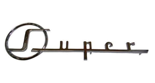 Rear Door or Quarter Panel Emblems for 1956 Buick Super - Super / Pair