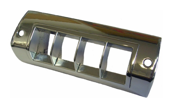 4 Button Power Window Switch Bezel for 1957 Oldsmobile 88, Super 88 and 98