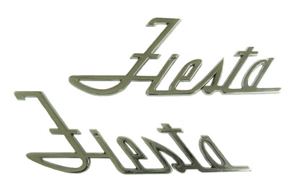 Fender Emblems for 1957 Oldsmobile Fiesta Station Wagon - Fiesta/Pair