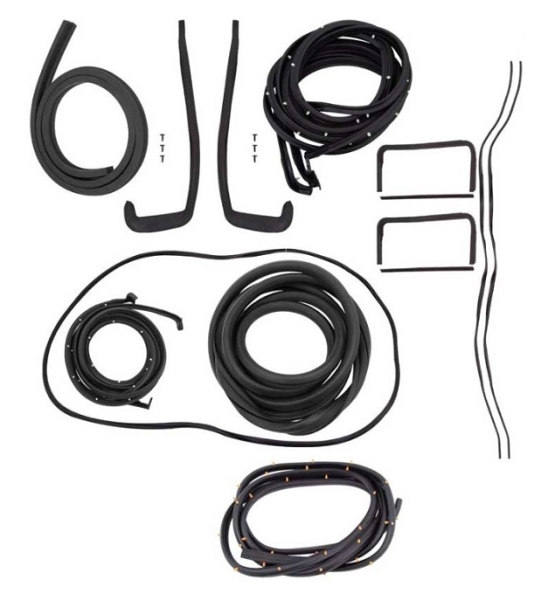 Weatherstrip Kit for 1957 Chevrolet 210 / Bel Air 4 Door Hardtop