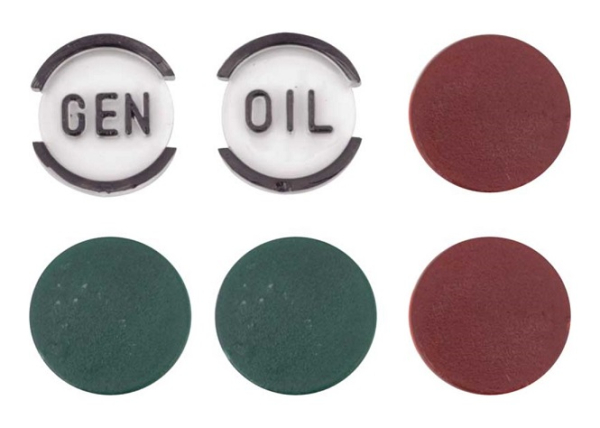 Dash Indicator Lens Set for 1957 Chevrolet 150/210/Bel Air
