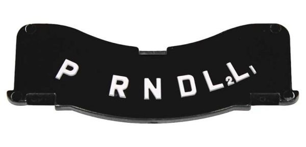 Transmission Indicator Lens for 1957 Chevrolet 150/210/Bel Air with a Turbo-Hydramatic Transmission