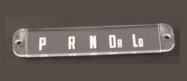 Shift Indicator Dial Lens for 1957 Ford Cars with Automatic Transmission