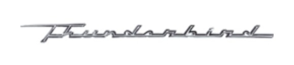 Fender Scripts for 1958-62 (except 1960) Ford Thunderbird - Pair
