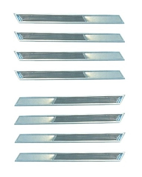 Fender Ornament Set for 1958 Pontiac - Louver