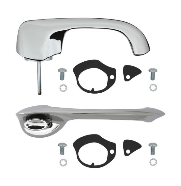 Outer Door Handle Set for 1959 Pontiac Bonneville - Front Door Handles