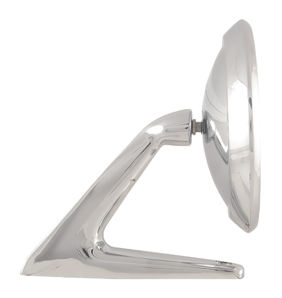 Outer Rear View Mirror for 1960-66 Ford Falcon - Round Head