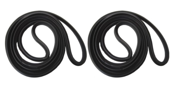 Front Door Weatherstrip for 1961-63 Pontiac Tempest 4-Door Station Wagon - Pair