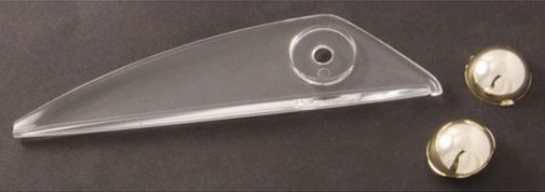Kotflügelornament-Einsätze für 1961 Ford Galaxie
