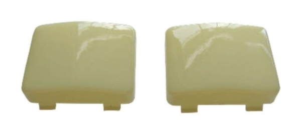 Rear Quarter Armrest Courtesy Light Lenses for 1962-64 Pontiac Catalina Convertible - Pair