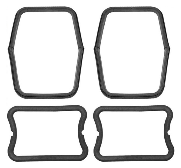 Rückleuchten-Dichtungen für 1962-64 Chevrolet Chevy ll / Nova - Set