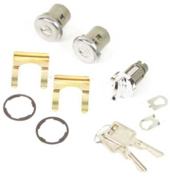 Schlösser-Set -B- für 1962-64 Chevrolet Chevy ll / Nova Modelle