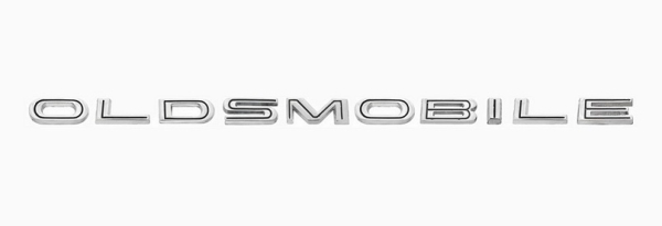 Hood Emblem for 1962 Oldsmobile Cutlass - Letters "OLDSMOBILE"