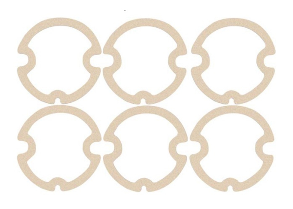 Tail Lamp Lens Gasket Set for 1962 Chevrolet Impala - 6-Piece