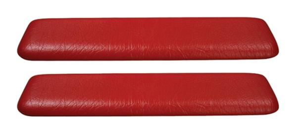 Vordere Armlehnen-Polster für 1963-64 Pontiac Grand Prix - Red / Paar