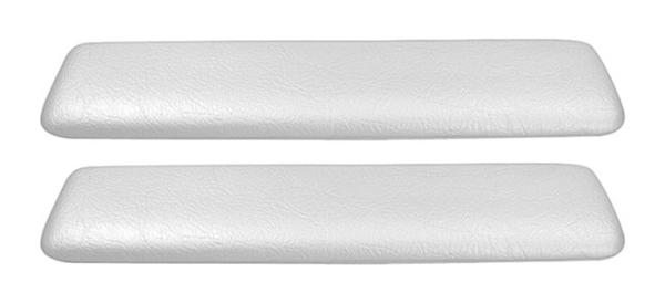 Vordere Armlehnen-Polster für 1963-64 Pontiac Grand Prix - White / Paar