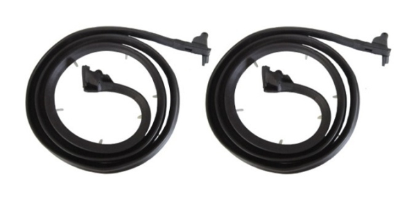 Front Door Weatherstrips for 1963-64 Oldsmobile 88/98 4-Door Hardtop - Pair