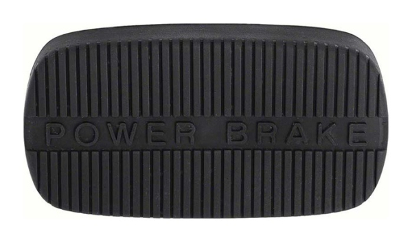 Brake Pedal Pad for 1963-67 Chevrolet Corvette with Automatic Transmission and Power Brakes