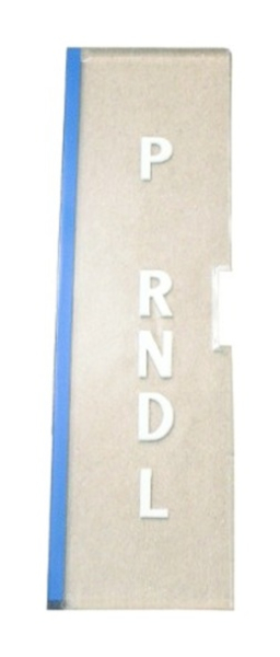 Shift Plate Lens for 1964-67 Pontiac GTO with 2 Speed Automatic Transmission