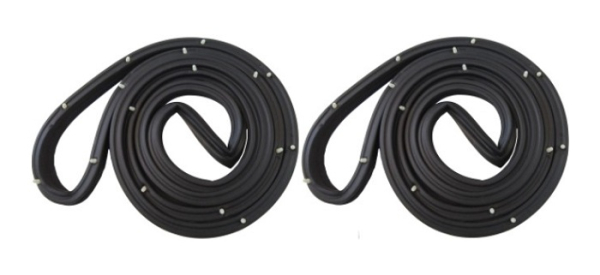 Rear Door Weatherstrip for 1964-67 Buick Special 4-Door Sedan - Pair