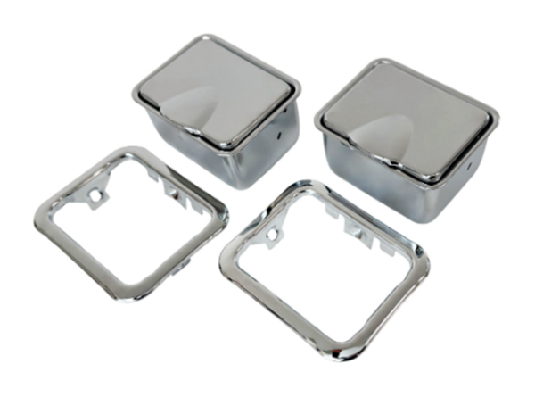 Hintere Aschenbecher mit Blenden für 1964-67 Pontiac Tempest Convertible - Paar
