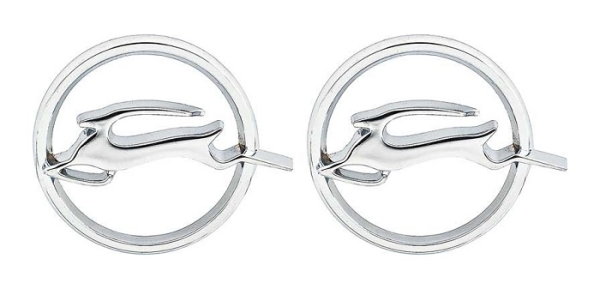 Quarter Panel Emblems for 1964 Chevrolet Impala - Circled Impala