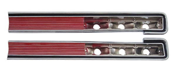 Rückleuchten-Blenden/-Gehäuse für 1964 Pontiac Le Mans - linke und rechte Seite