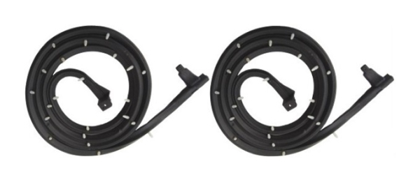 Door Weatherstrips for 1964 Oldsmobile Jetstar l 2 Door Hardtop - Pair