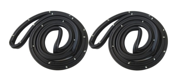 Front Door Weatherstrip for 1964 Buick Skylark 4-Door Station Wagon - Pair