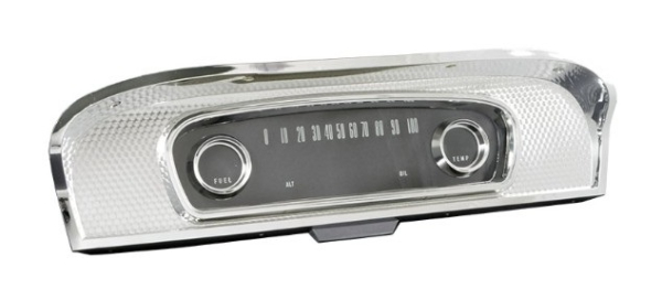Kombiinstrument-Blende mit Scheibe für 1965-66 Ford F-Serie Pickup