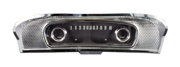 Kombiinstrument-Blende mit Scheibe für 1965-66 Ford F-Serie Pickup